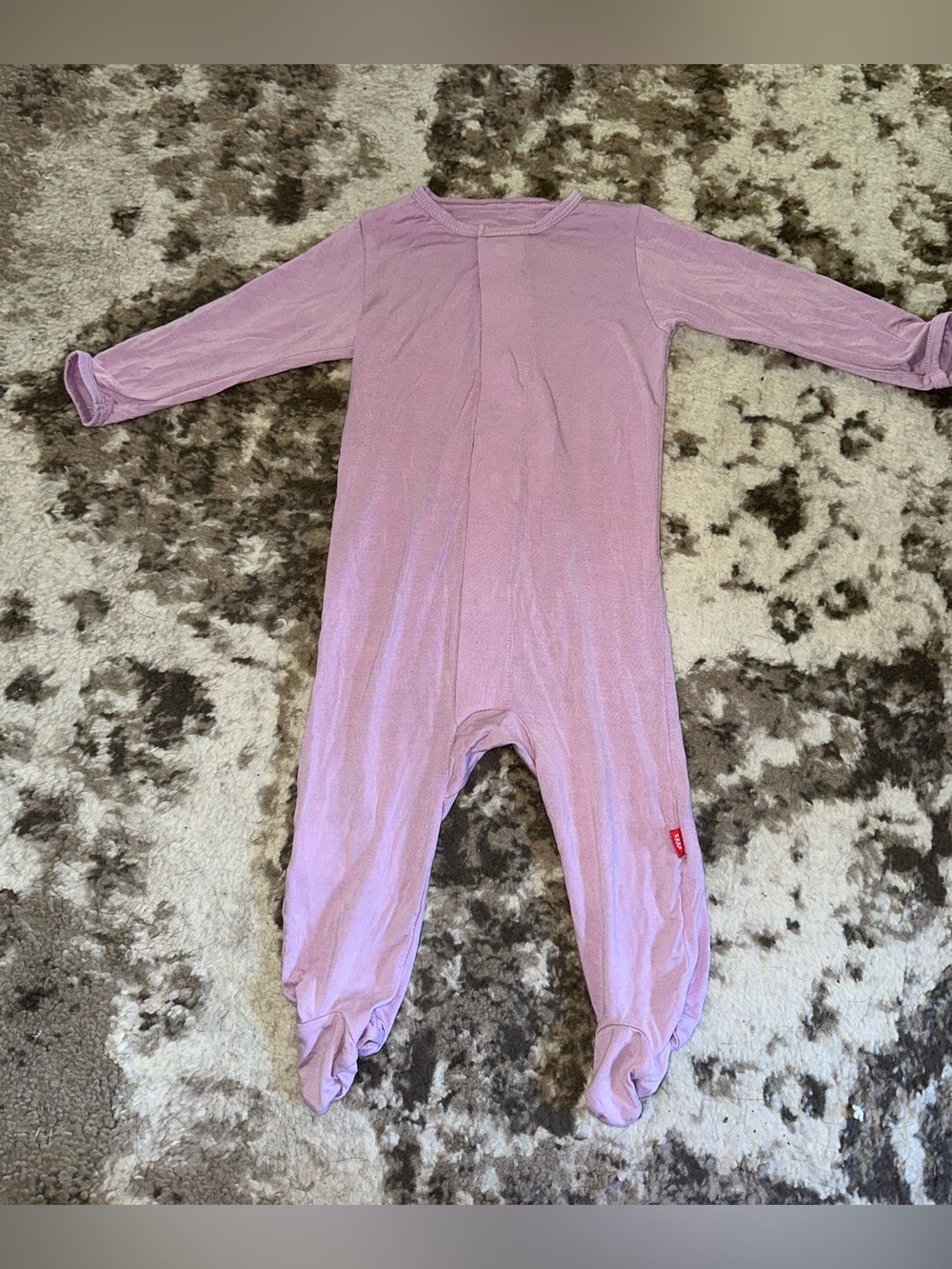 Magnetic Me Lavender Pink Footed One-Piece Sleeper